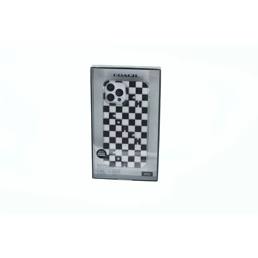 iPhone 12 Pro Max‎ Protective Case by Coach Checkered